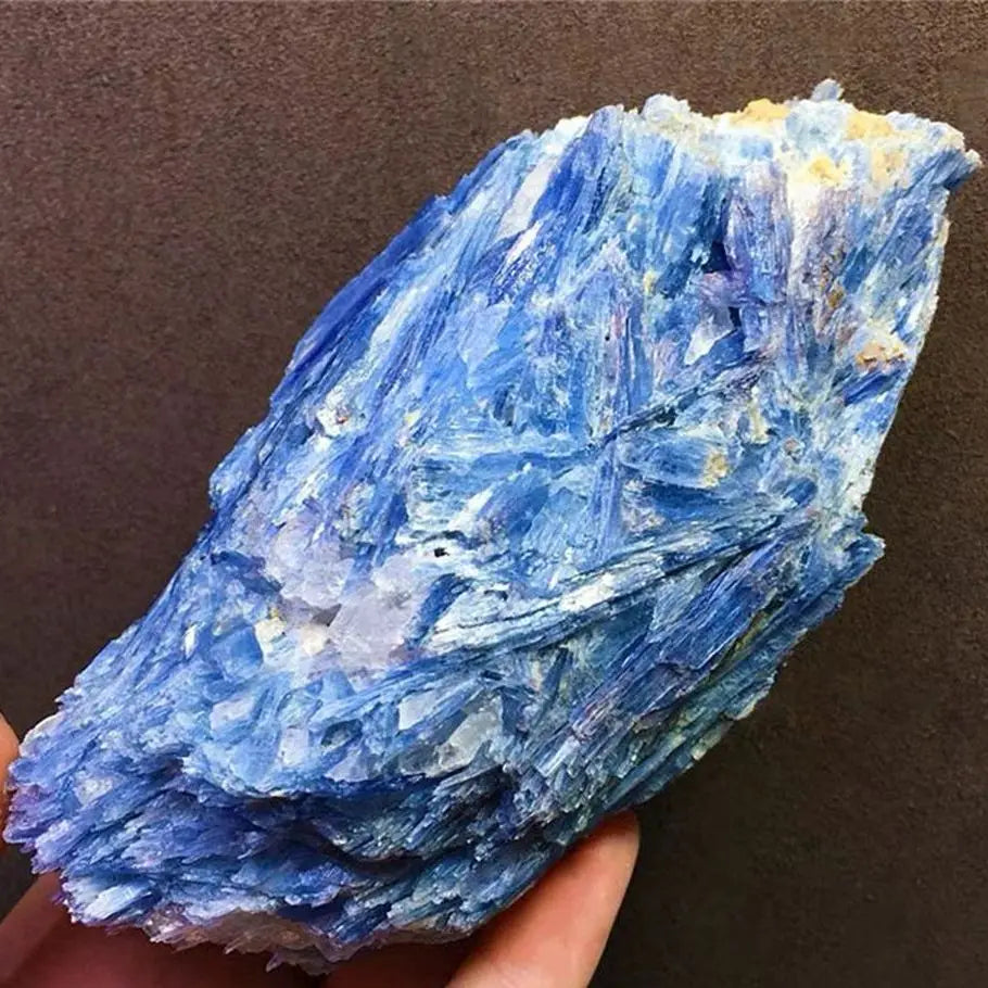 Precious Natural Mineral Kyanite Crystal Specimen Stone Raw Gemstone Chip For Reiki Healing Blue Calcite Collect Jewelry 1pc
