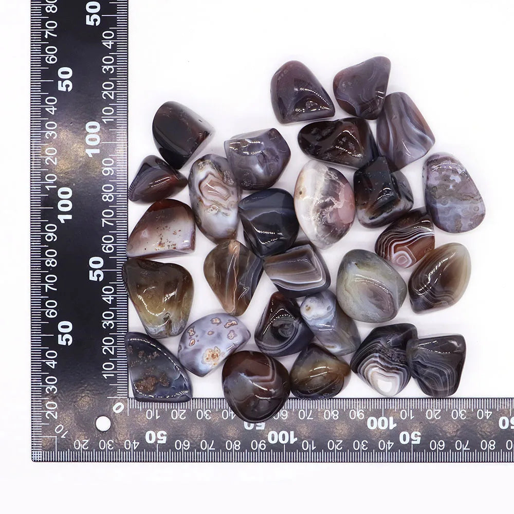 Wholesale Bulk Natural Botswana Agate Crystals Stones Reiki Healing Raw Rock Gravel Tumbled Gems Aquarium Gemstone Home Decor