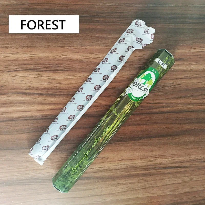 Y Fragrances Indian Royal Lavender Sticks Incense 20pcs/box Home Fragrance Stick Artificial Scent Burning for Healthy Yoga Room