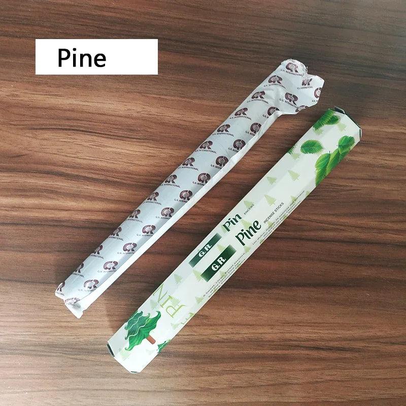Y Fragrances Indian Royal Lavender Sticks Incense 20pcs/box Home Fragrance Stick Artificial Scent Burning for Healthy Yoga Room