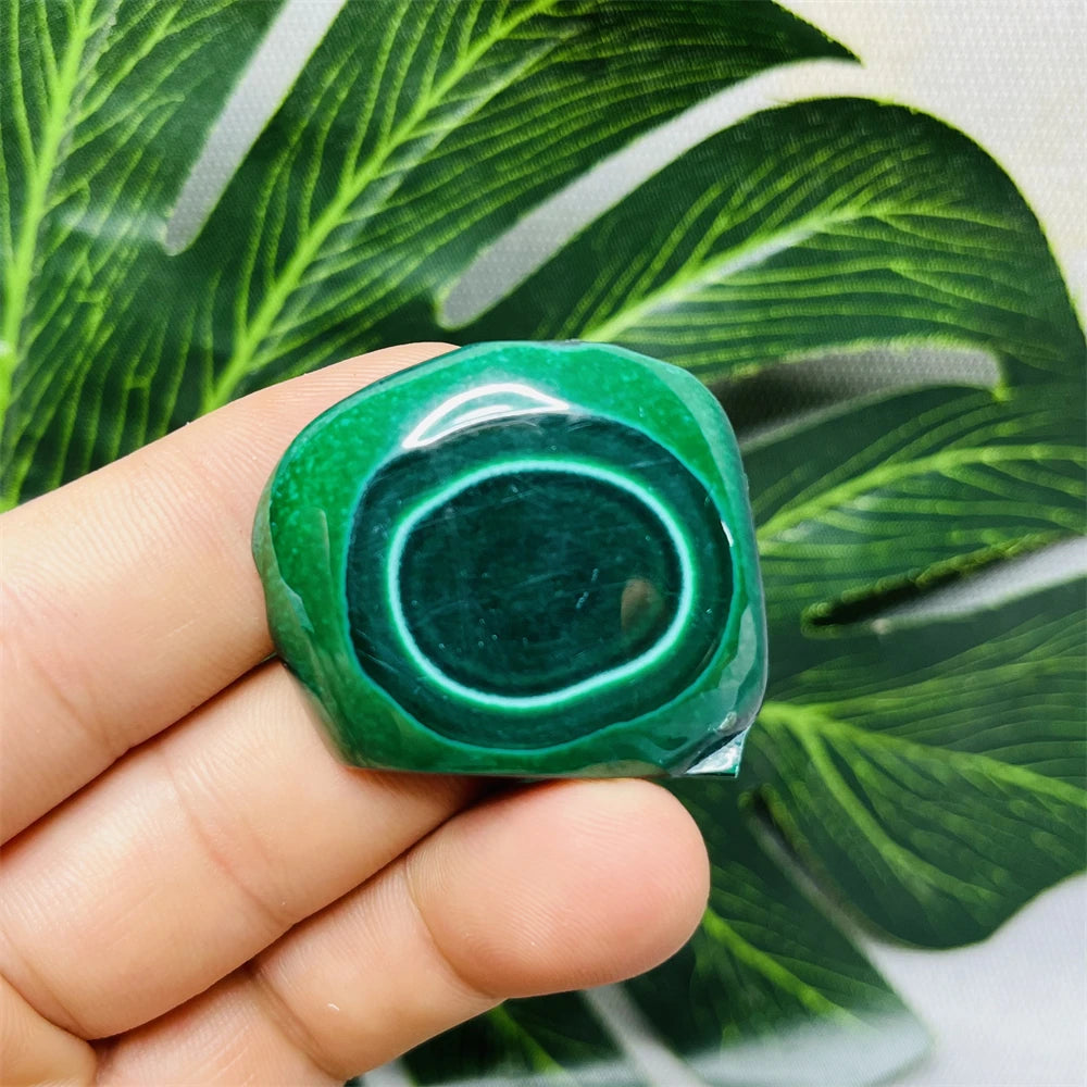 Eyes Malachite Mineral Specimen Natural Gem Home Garden Spirit Decoration Gift Witchcraft Altar Prayer Crystal and Stone Healing