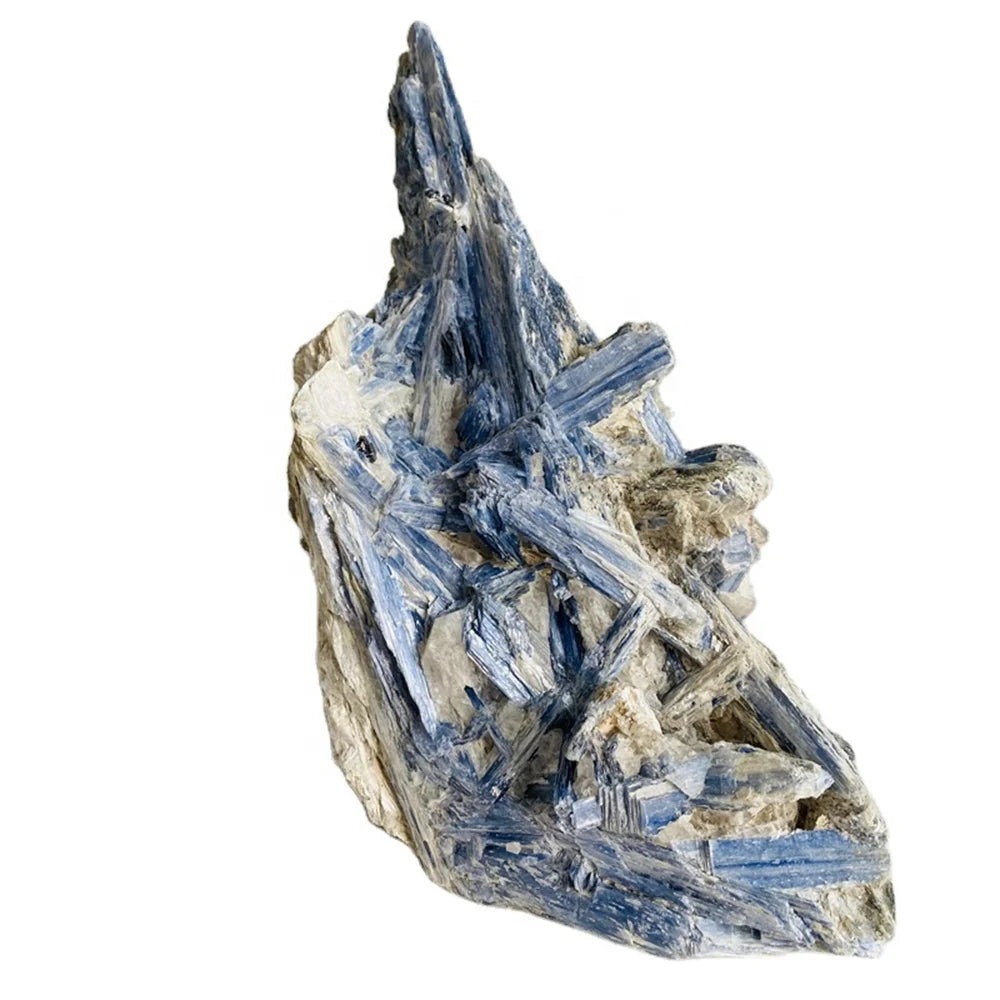 Precious Natural Mineral Kyanite Crystal Specimen Stone Raw Gemstone Chip For Reiki Healing Blue Calcite Collect Jewelry 1pc