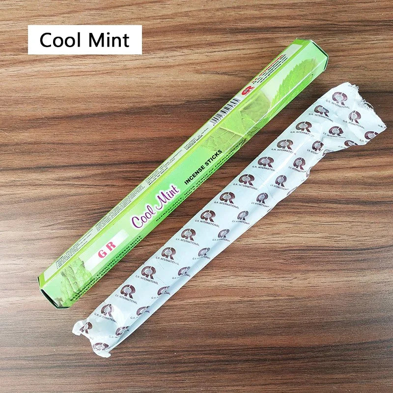 Y Fragrances Indian Royal Lavender Sticks Incense 20pcs/box Home Fragrance Stick Artificial Scent Burning for Healthy Yoga Room