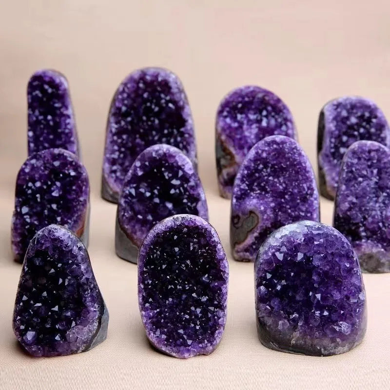Natural Uruguay Amethyst Cave Purple Deode Ornaments Treasure Basin Demagnetization Radiation Protection