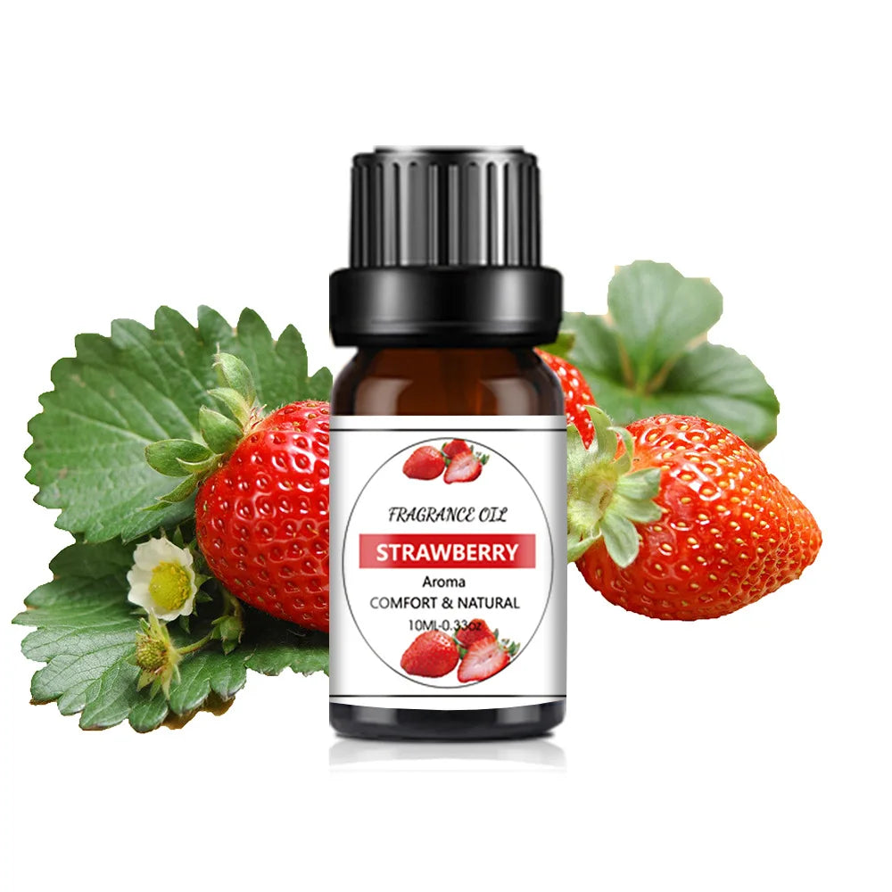 10ML Fragrance Oil Plant Making Diffuser Essential Oils for Plaster Sleep Bath Soap DIY Scented Candle Perfume Humidifier