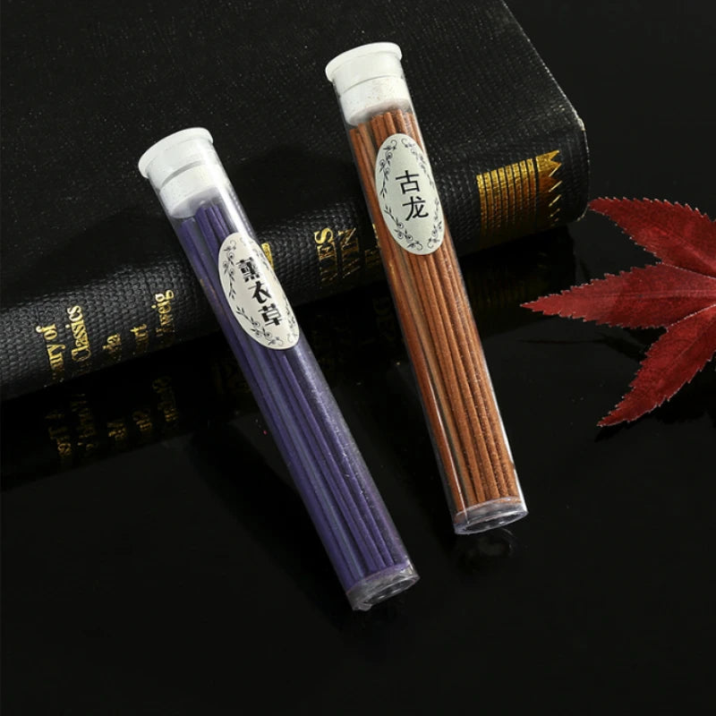 Natural Incense Stick Handmade Aromatherapy Sticks 50 Sticks Per Box Sandalwood Lavender Meditation Household Bedroom Incenses