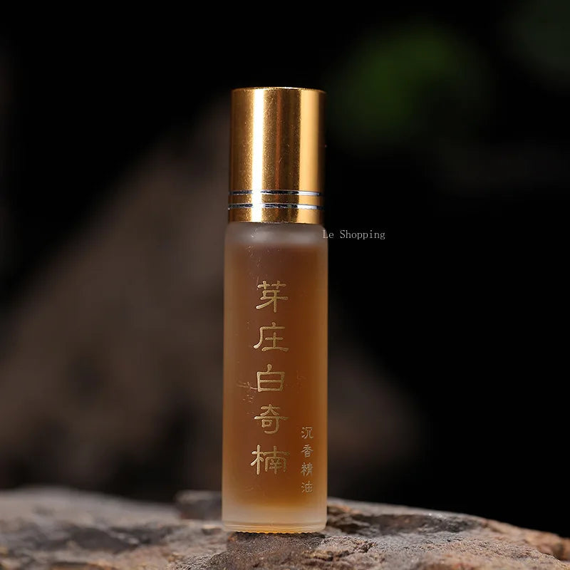 10ml Natural Incense Essential Oil Rolling Ball Type Agilawood Sandalwood Home Office Aroma Diffuser Soothing/purifying Air