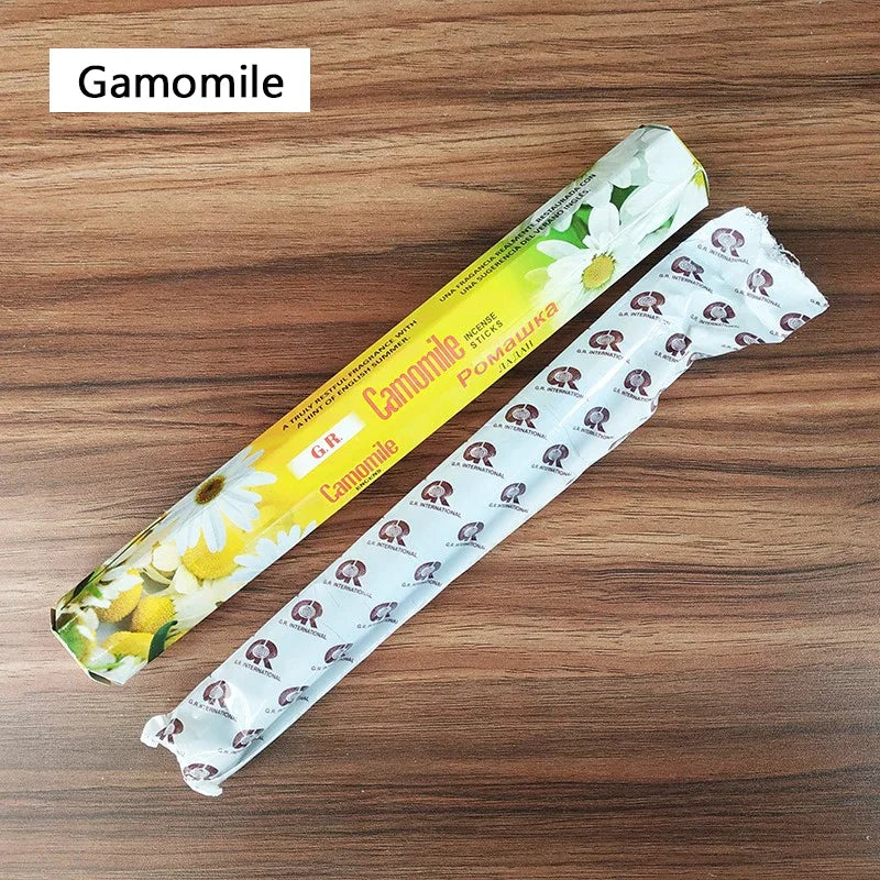 Y Fragrances Indian Royal Lavender Sticks Incense 20pcs/box Home Fragrance Stick Artificial Scent Burning for Healthy Yoga Room