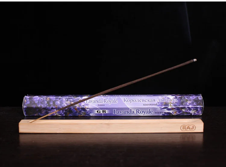 GR 20 Sticks Indian Incense White Sage Meditation Lavender Yoga Sea Breeze Love Incense Purifying Air Deodorization Aromatherapy