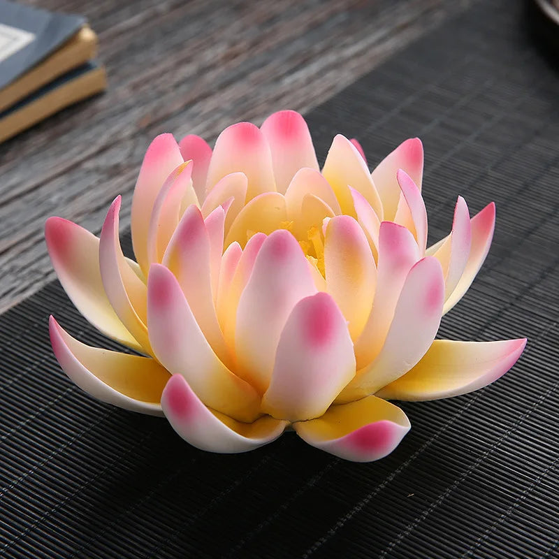 Zen Ceramic Censer Handicrafts Home Ornaments Water Lily Incense Burner Lotus Incense Stick Holder