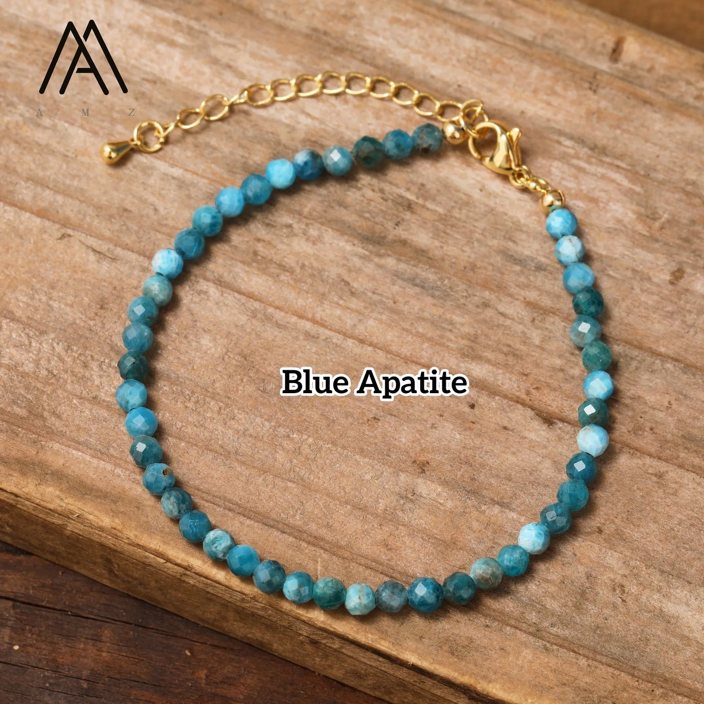 Minimalist Bracelets Natural Crystal Faceted Gemstone 2-3mm Beads Boho Jewelry Stainless Steel Chain Bracelet Friendship Gifts