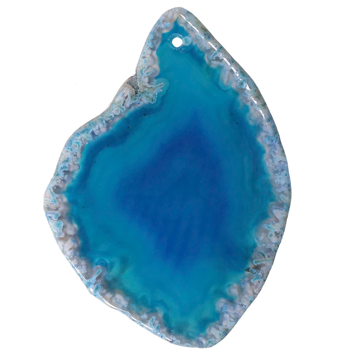 SUNYIK Natural Agate Onyx Slices Top Drilled Irregular Shapes Colourful Pendant For DIY Jewelry Home Decoration Accessories