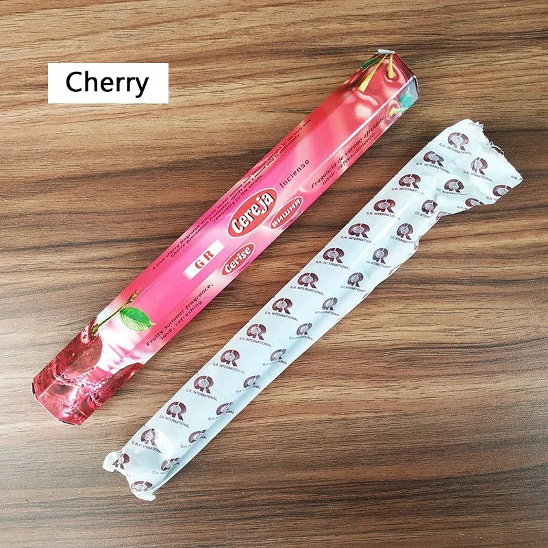 Y Fragrances Indian Royal Lavender Sticks Incense 20pcs/box Home Fragrance Stick Artificial Scent Burning for Healthy Yoga Room