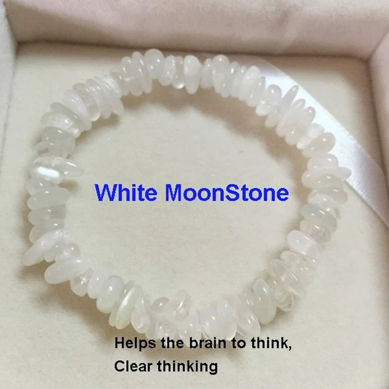33Color Natural Gem Stone Bracelet Irregular Crystal Stretch Chip beads Nuggets Bracelets Bangles Quartz Wristband For Women