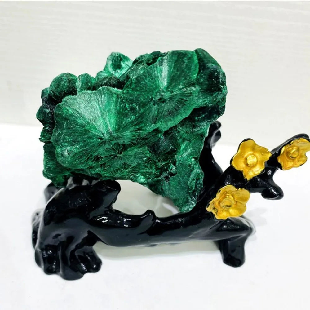 High Quality Natural Rough Malachite Raw Stone Malachite Crystal Clastic Rock Cube Collectible Minerals Specimen for Decoracion