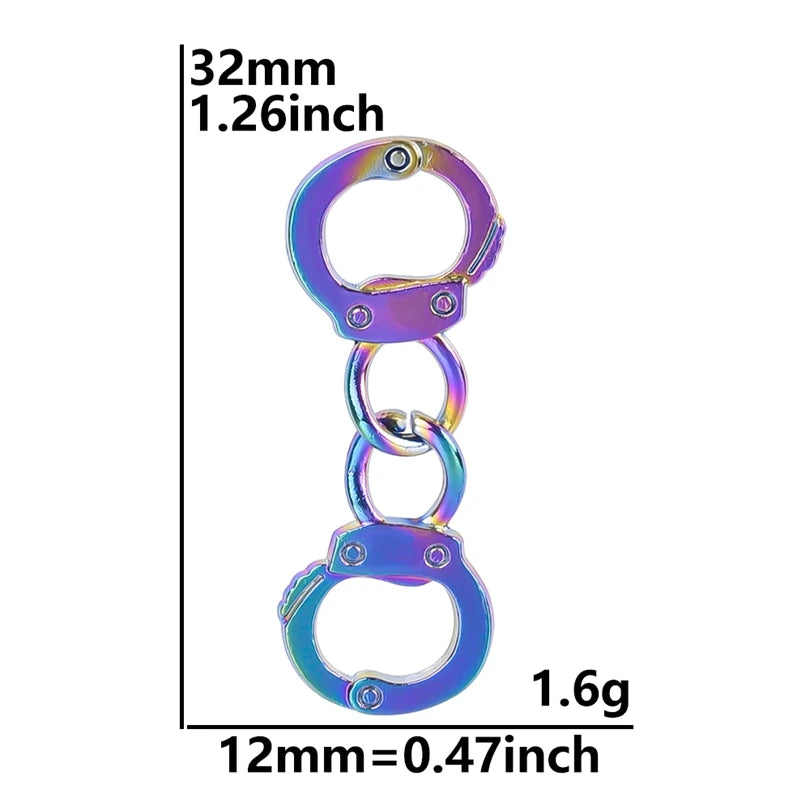 5Pcs Dreamcatcher Infinity Symbol Rainbow Color Charms Witch Hat Saturn Planet Love Butterfly Brain Fashion Pendant Diy Jewelry