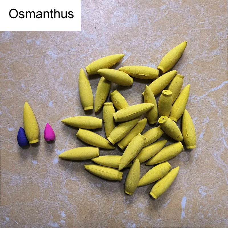 FY oversized backflow incense cones 30 minutes Natural sandalwood Lavender scents for Home lavender Jasmine big cone incense