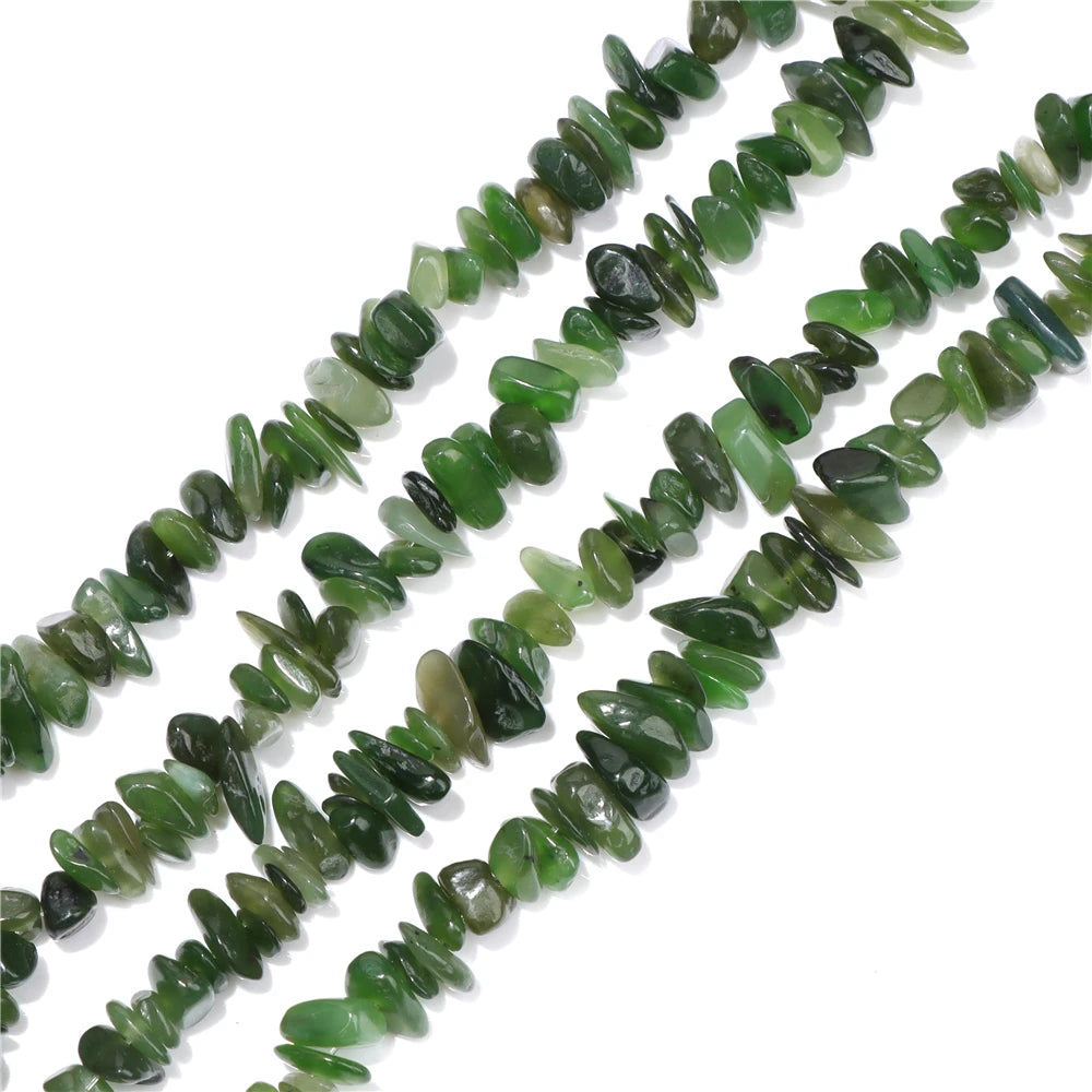 5-8MM Natural Freeform Stone Rock Chips Beads Crystal Gem Gravel Bead for Jewelry Making DIY Bracelet Necklace Earring Findings