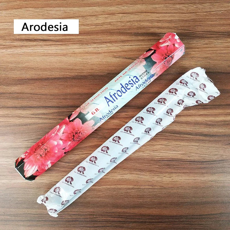 Y Fragrances Indian Royal Lavender Sticks Incense 20pcs/box Home Fragrance Stick Artificial Scent Burning for Healthy Yoga Room