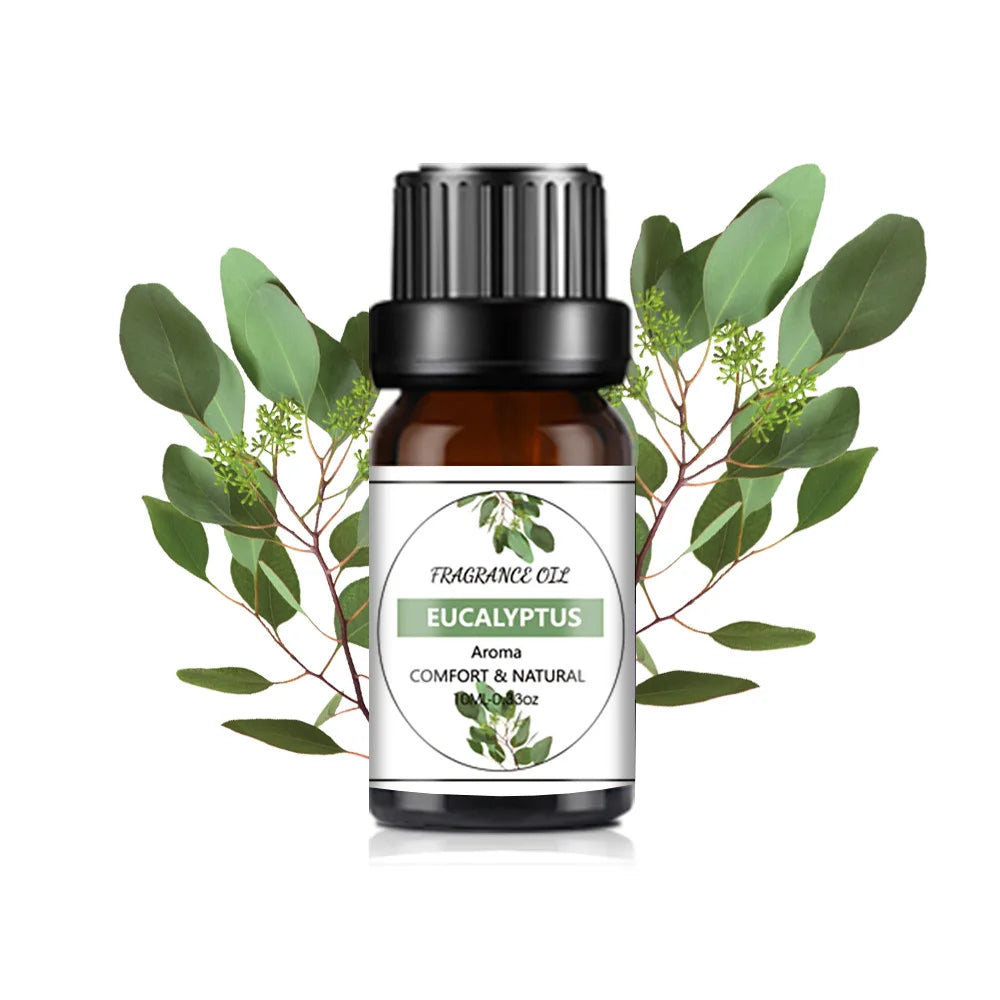 10ML Fragrance Oil Plant Making Diffuser Essential Oils for Plaster Sleep Bath Soap DIY Scented Candle Perfume Humidifier