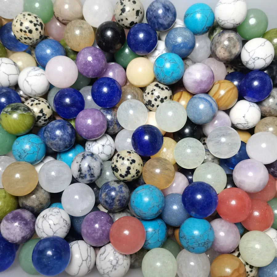 1 Natural Agate Stone Mineral Witchcraft Crystal Ball Bead Quartz Rock Chakra Healing Room Home Decor Aquarium Decoration Maison