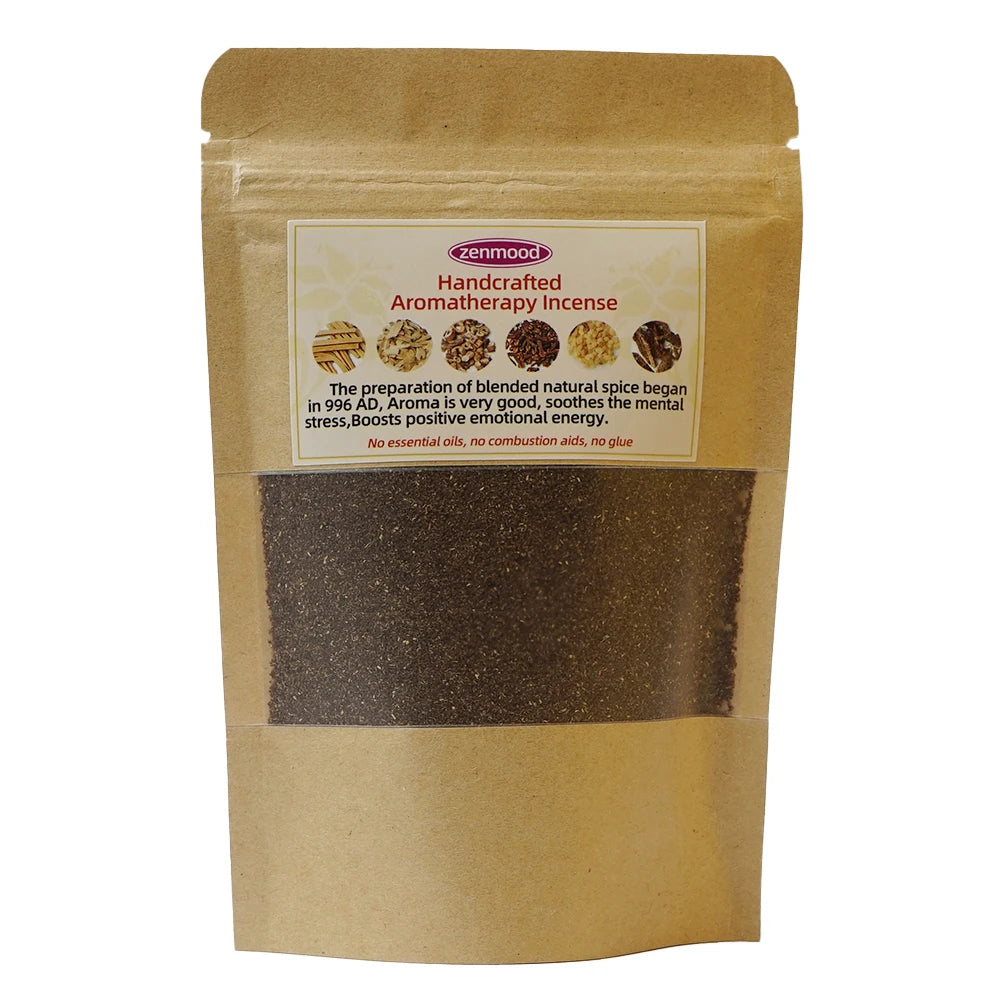 Sandalwood Incense Powder 50 Grams Agarwood Handmade Incense Raw Materials Home Aromatherapy 100% Natural