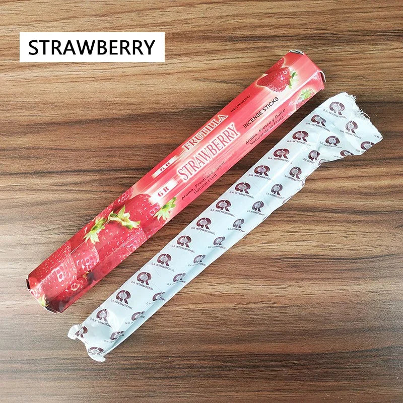 Y Fragrances Indian Royal Lavender Sticks Incense 20pcs/box Home Fragrance Stick Artificial Scent Burning for Healthy Yoga Room
