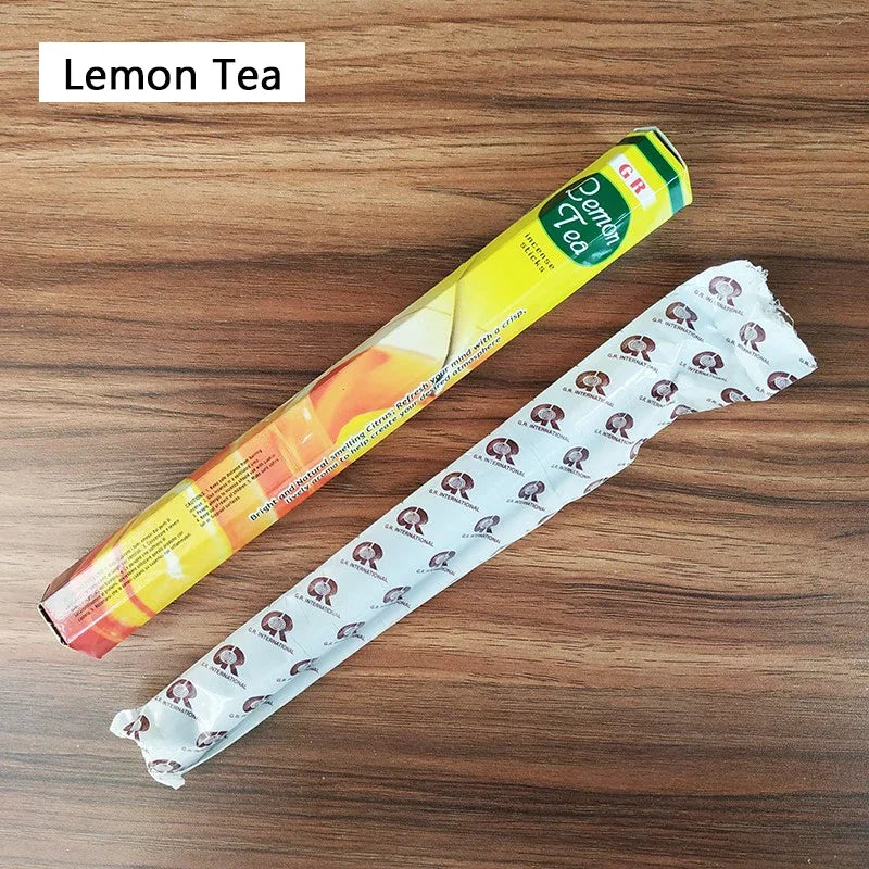 Y Fragrances Indian Royal Lavender Sticks Incense 20pcs/box Home Fragrance Stick Artificial Scent Burning for Healthy Yoga Room