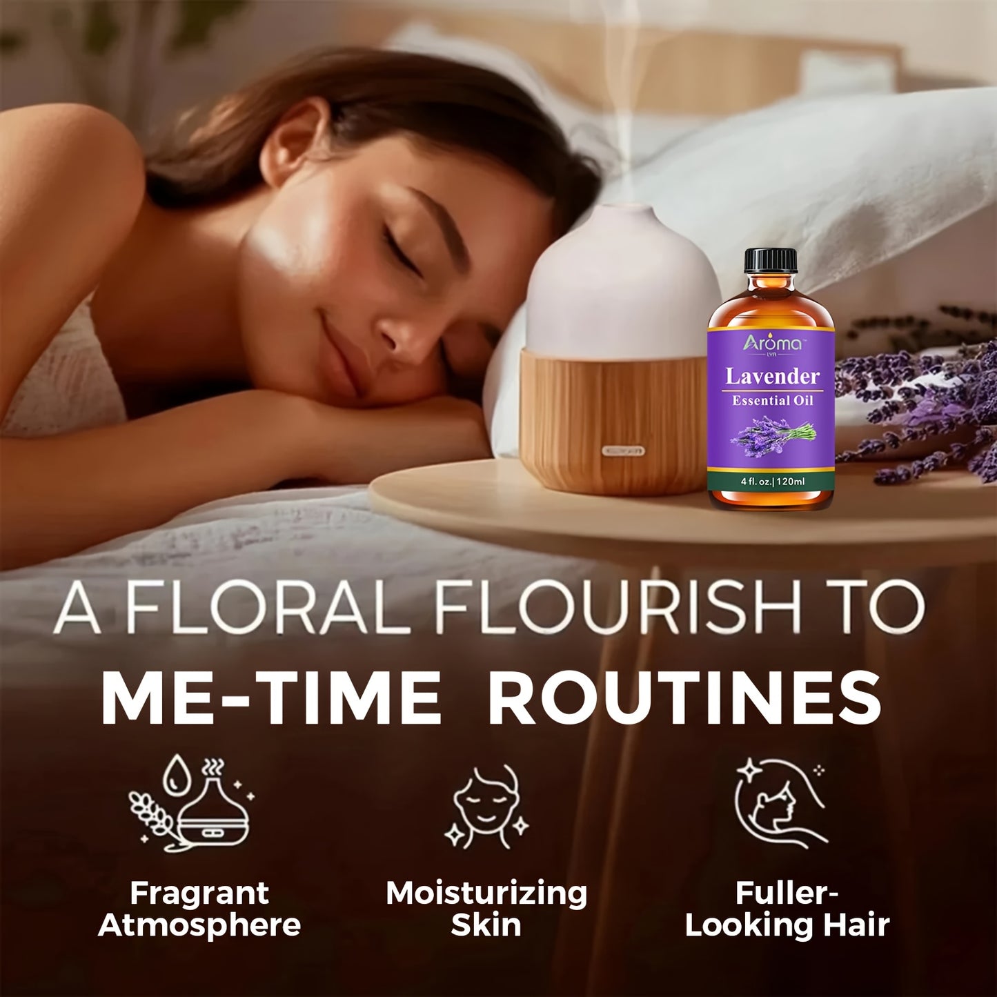 4FL.OZ Natural Essential Oils : Eucalyptus, Lavender, Frankincense, Lemon, Sweet Orange, Peppermint Essential Oils - For Humidifiers, Diffusers, Scented Candles - Holiday Surprises- Suitable For Men And Women - Best Birthday/