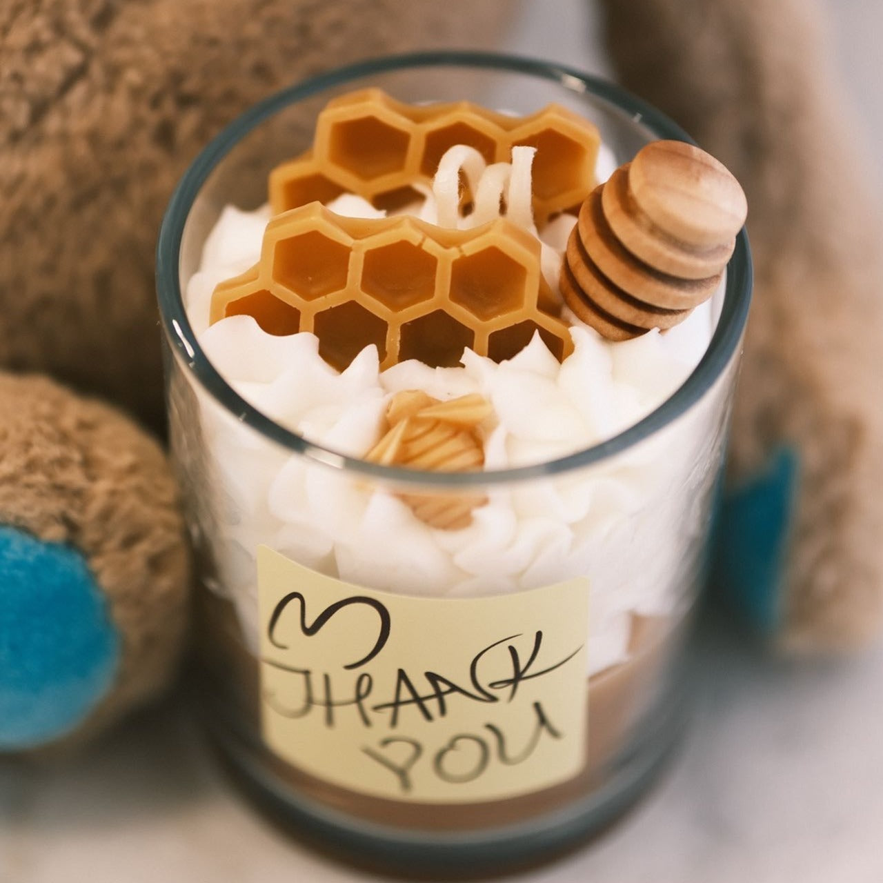 Handmade designed scented candles