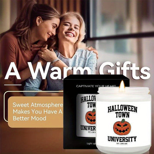 Halloween Candles, Perfect Halloween Gifts, Halloween Home Decor Decoration, Candle Gifts for Man Woman Friends Mom Dad Son Daughter Bestie Coworker, Halloween Favors-1Pc Lavender Candle Ideal for Home Aromatherapy & Meditati