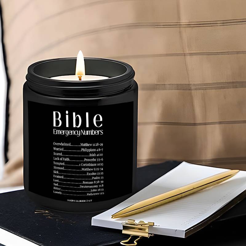Christian Candles, Bible Verse Things, Christian Gifts for Men Women Him Her Godmother Godfather Friends Christian on Christmas Birthday Anniversary, Christian Home Decor Decoration, Christian appreciation Gifts, Meaningful U
