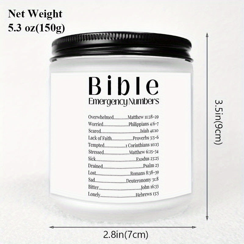 Christian Candles, Bible Verse Things, Christian Gifts for Men Women Him Her Godmother Godfather Friends Christian on Christmas Birthday Anniversary, Christian Home Decor Decoration, Christian appreciation Gifts, Meaningful U