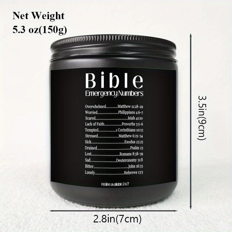 Christian Candles, Bible Verse Things, Christian Gifts for Men Women Him Her Godmother Godfather Friends Christian on Christmas Birthday Anniversary, Christian Home Decor Decoration, Christian appreciation Gifts, Meaningful U