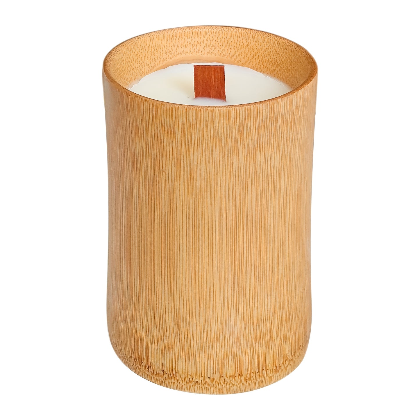 [Pleasant Strong Fragrant Candles] Large Carbonized Bamboo Jar Scented Candles - Pleasant Strong Fragrant Smell, Long Burning - Unique Fragrance Gifts for Women, Mothers, Sisters, Female Friends, Aunts, Nurses, Men, Thanksgiv