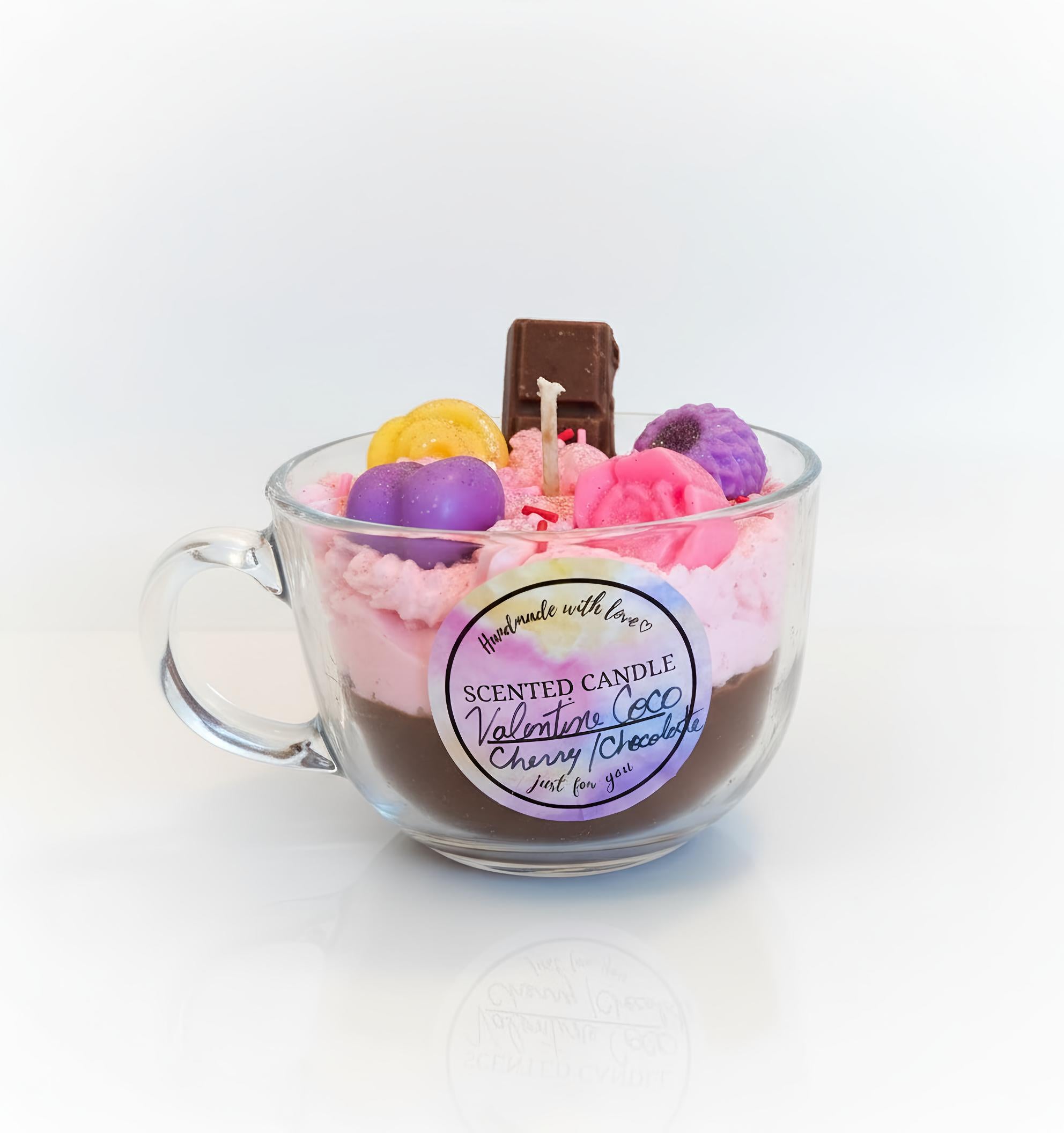 Valentine Coco/ Message Reveal Candles