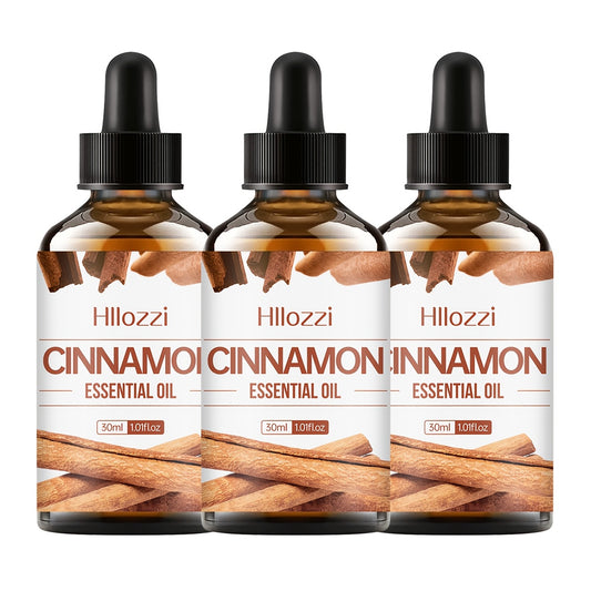 Cinnamon Essential Oil 3pcs Combination, Suitable For Body Massage, Diffusers, Humidifiers, DIY Soap Making Candles Soap Making Etc. It Is Especially Suitable For Oily Or Combination Skin Types.