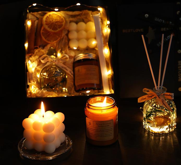 Aromatherapy Gift Set for Mother, Scented Candles for Home, Unique Decor Present for Mom,Easter Gift, Gifts for Girlfriend, Birthday, Teacher, Nurse, Mother's Day