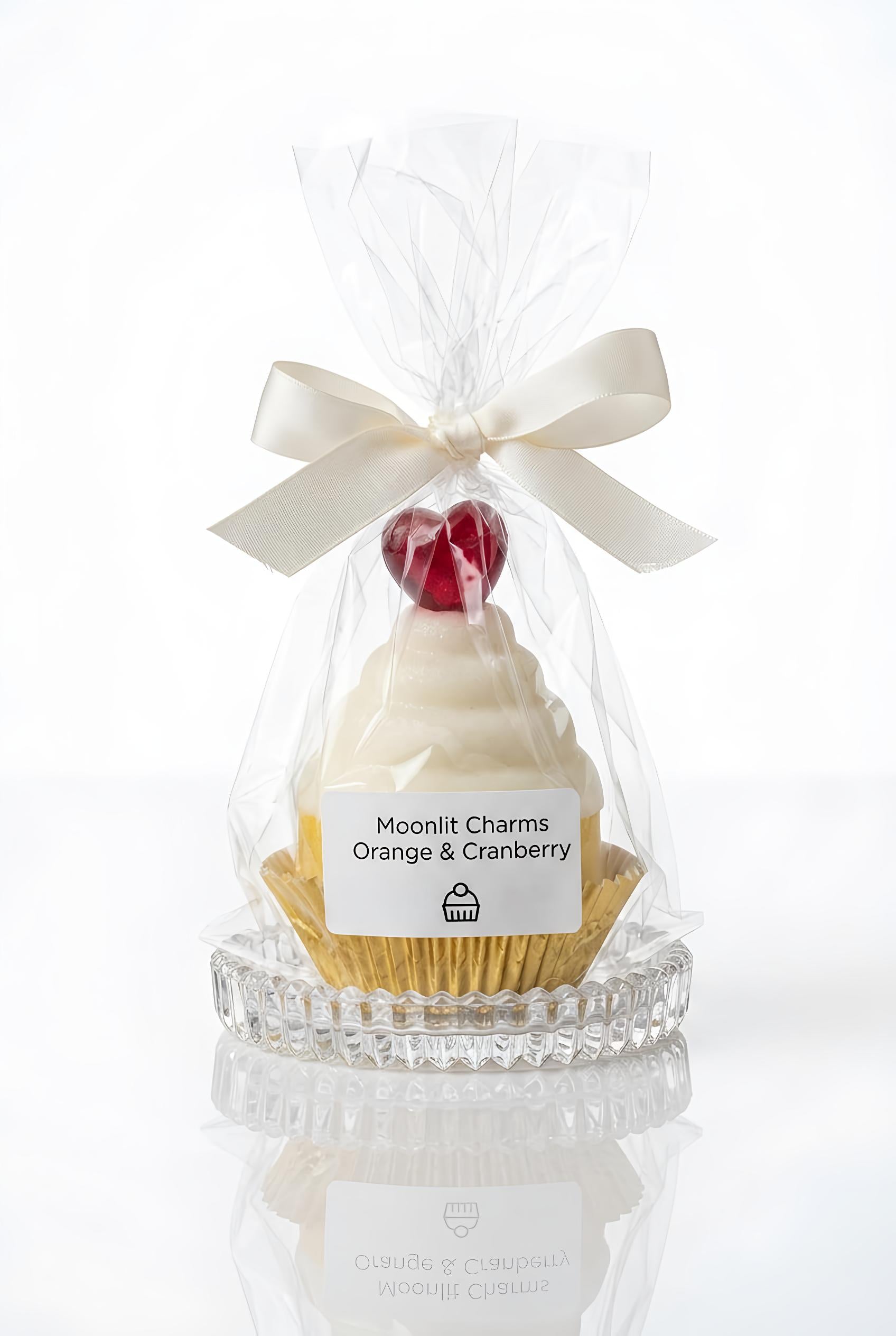 Orange & Cranberry Cupcake