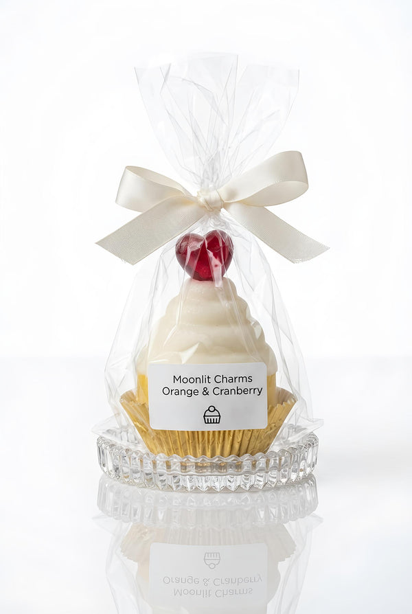 Orange & Cranberry Cupcake