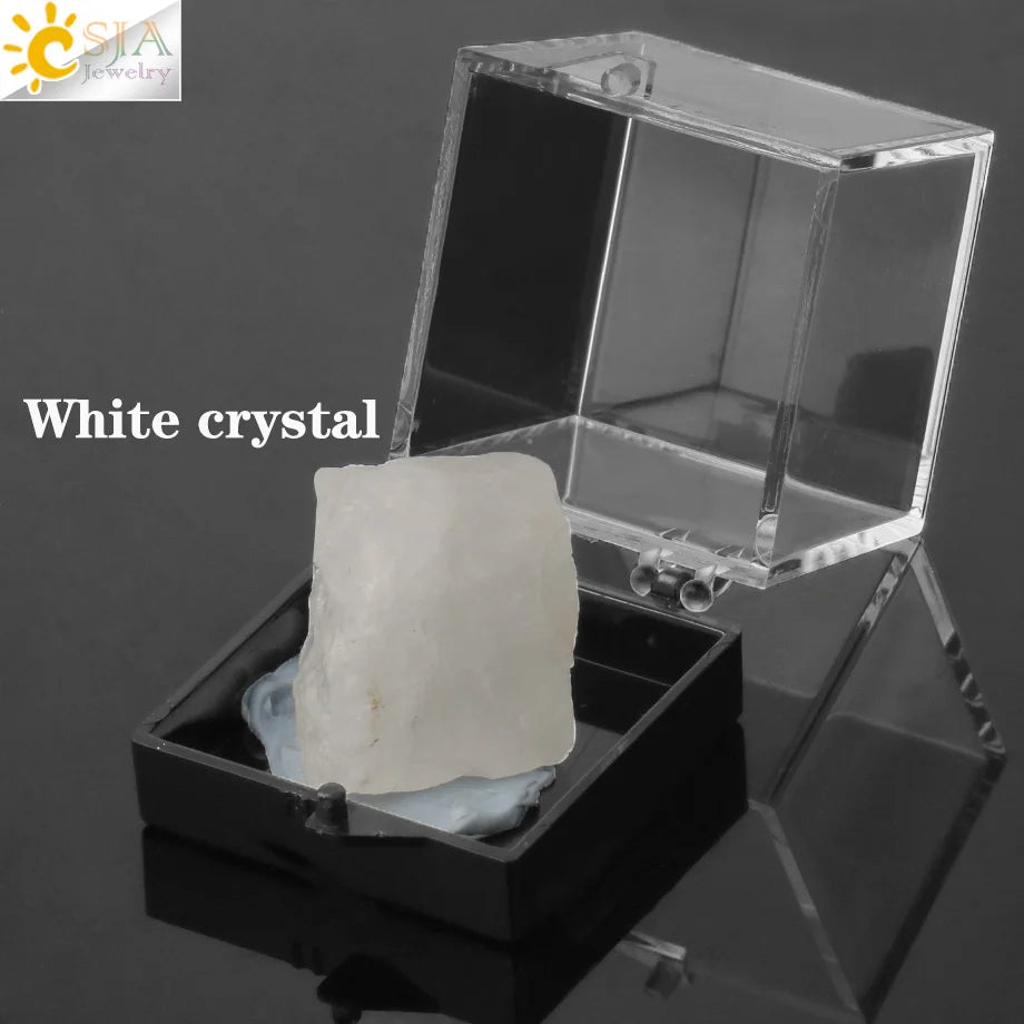 Natural Minerals specimen Raw Stone Specimens Irregular Precious Gems Rock Crystal Collection Teaching Geology Education G567