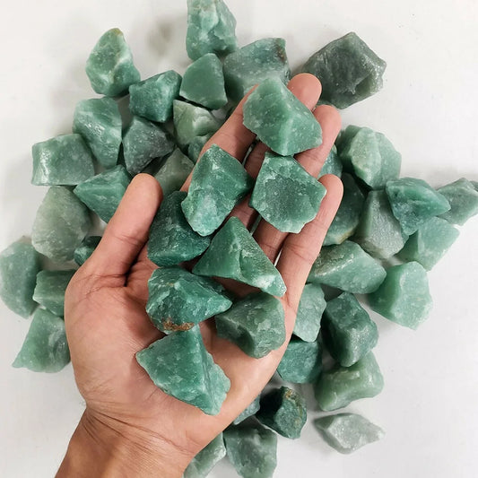 Natural Green Aventurine Crystal Quartz Raw Rough Tangling Jade Mineral Healing Crystals Gem Specimens Collectible Home Decor