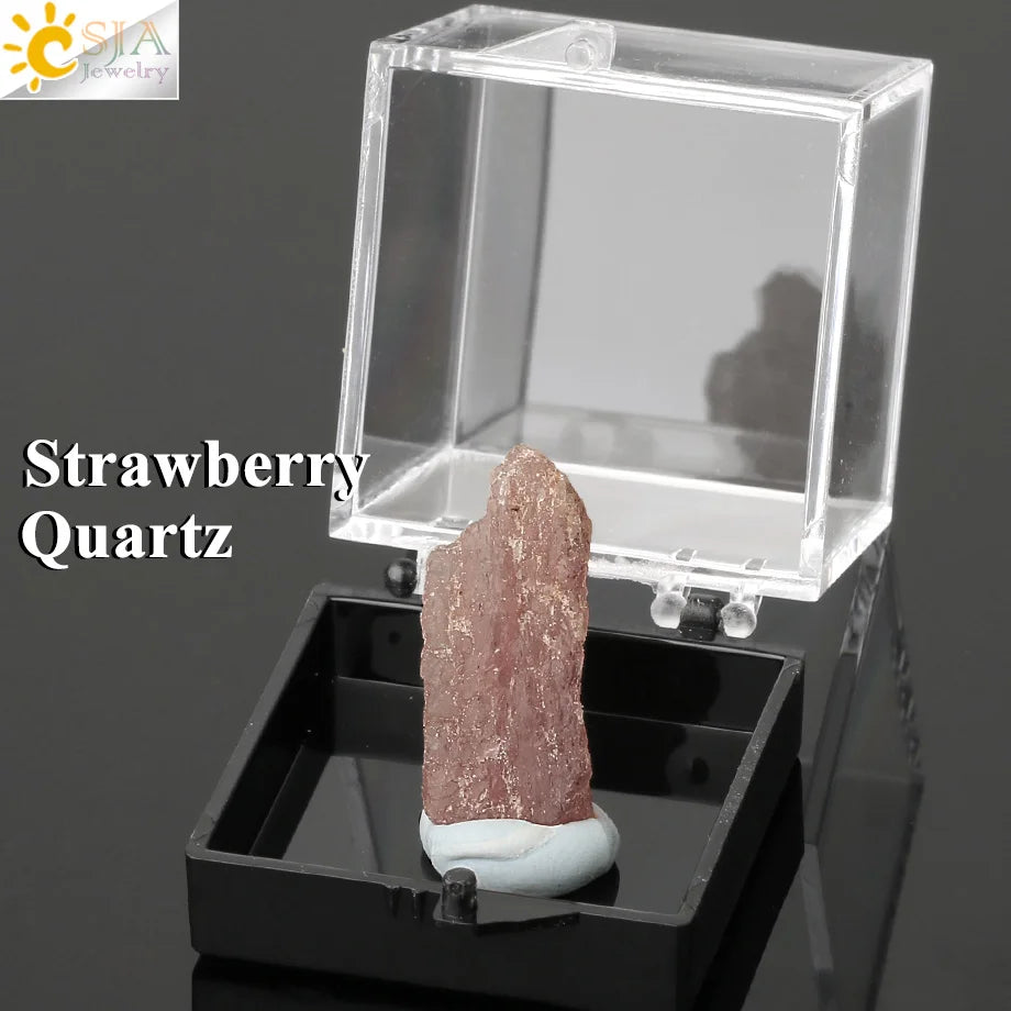 Natural Minerals specimen Raw Stone Specimens Irregular Precious Gems Rock Crystal Collection Teaching Geology Education G567