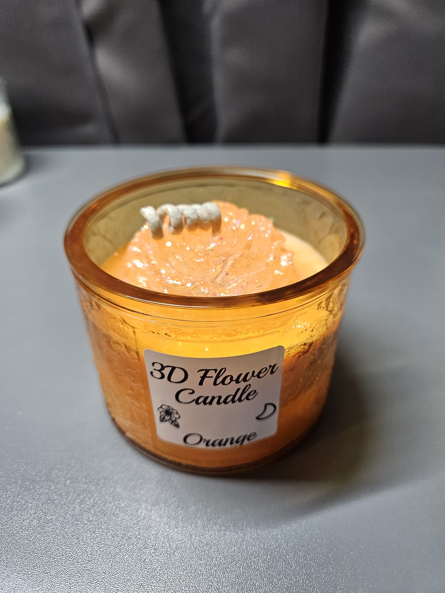 3D Flower Candles