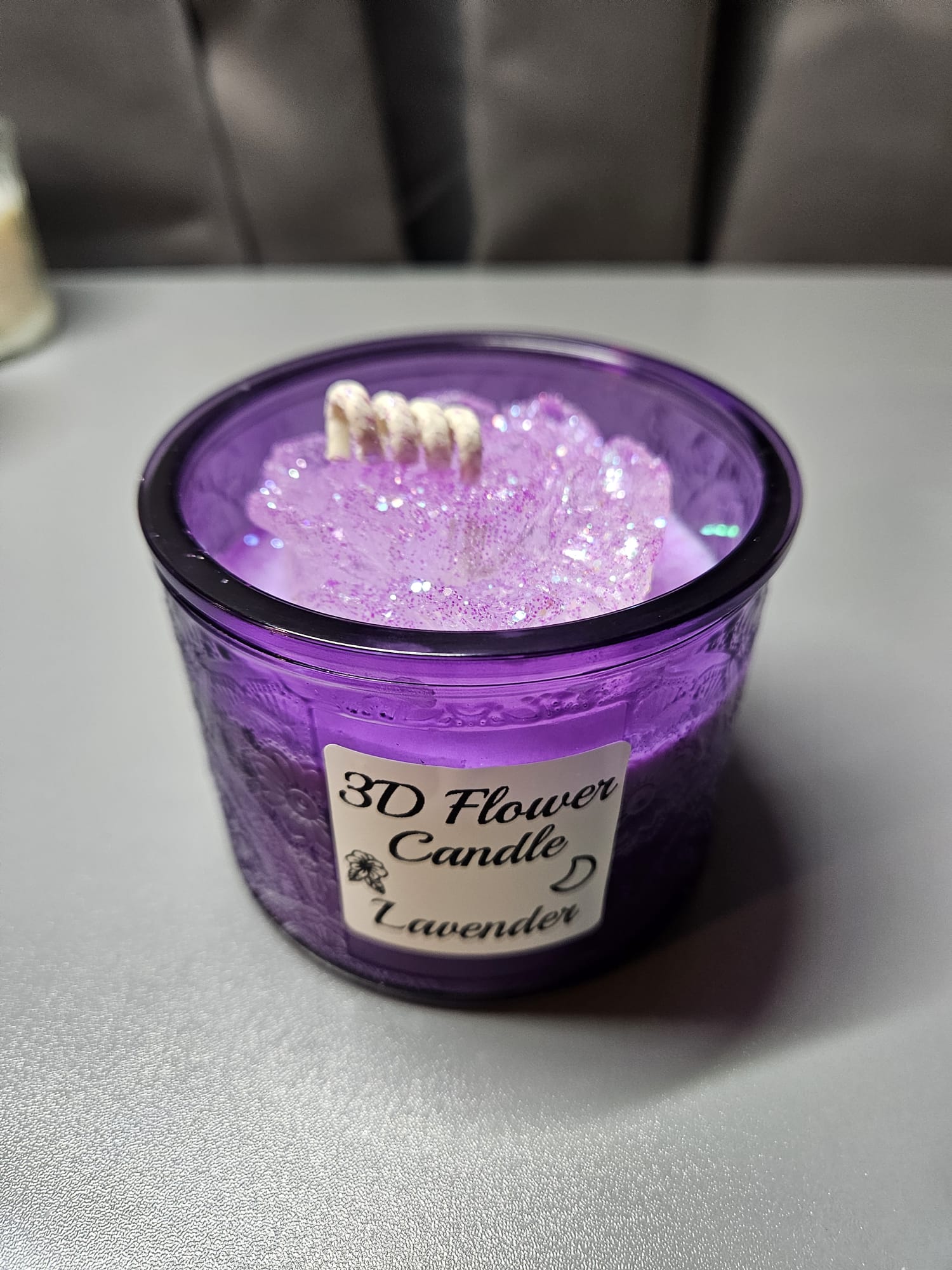 3D Flower Candles