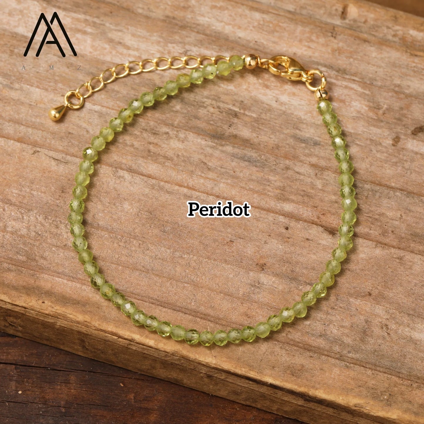 Minimalist Bracelets Natural Crystal Faceted Gemstone 2-3mm Beads Boho Jewelry Stainless Steel Chain Bracelet Friendship Gifts