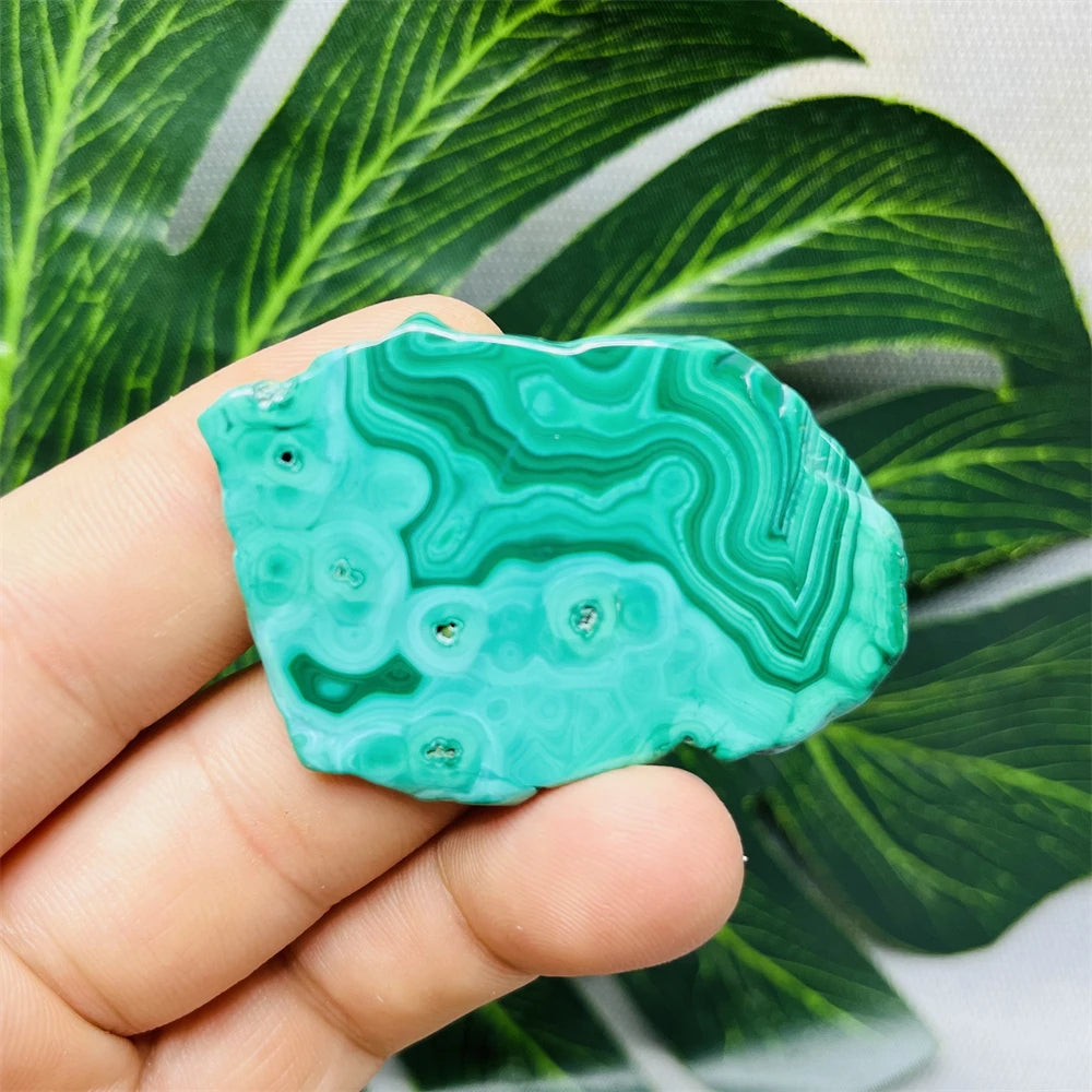 Eyes Malachite Mineral Specimen Natural Gem Home Garden Spirit Decoration Gift Witchcraft Altar Prayer Crystal and Stone Healing