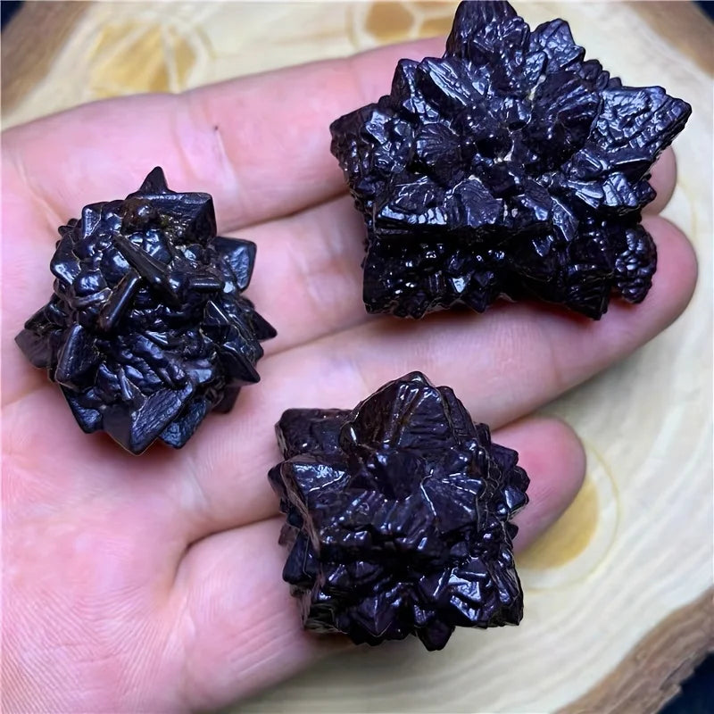 Natural Healing Precious Stone Black Diamond Crystals Rough Loose Raw Egypt Prophecy Stones Mediation Witchcraft Gift Wholesale