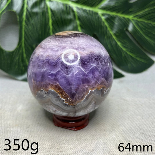 Brazil Natural Gemstone Ball Amethyst Agate Rainbow Crystal Home Room Decoration Gift Witchcraft Altar Prayer Spiritual Healing