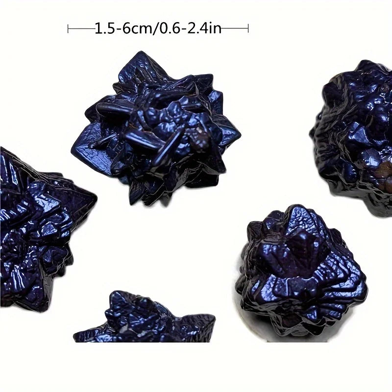 Natural Healing Precious Stone Black Diamond Crystals Rough Loose Raw Egypt Prophecy Stones Mediation Witchcraft Gift Wholesale
